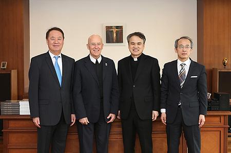 팔레스타인 베들레헴대 총장 본교 방문