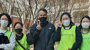 2022학년도 까리따스봉사단 1차 단체봉사 진행
