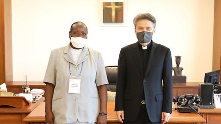 앙골라 가톨릭대 총장 본교 방문