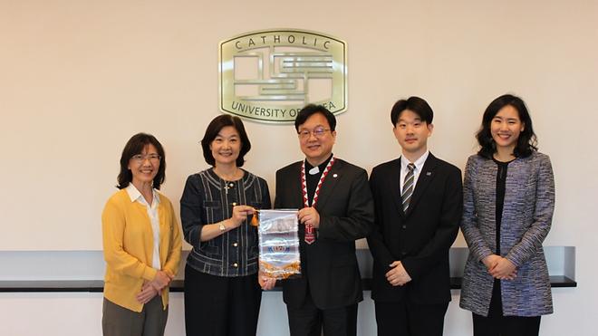 Courtesy Visit by the President of Providence University, Taiwan