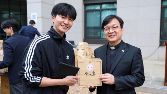 개교 170주년 기념, 총장님과 함께하는 A+ 받아가대