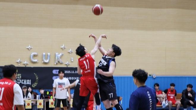 코트를 뜨겁게 달군  ‘제21회 총장배 농구대회’ 개최