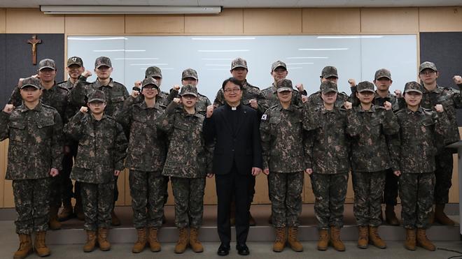 2026 ROTC Winter Induction Training Departure Ceremony