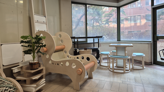 Dasol Hall 2nd Floor, Newly Created Student Lounge Space