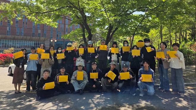 예술미디어융합학과, 중간고사 응원 간담회 개최…교수-학생 소통과 공감의 시간 마련