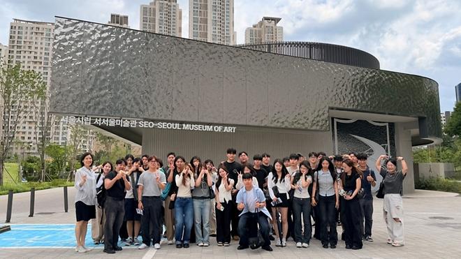 CUK Spatial Design Academic Club 'NAMU' Conducts 2nd Joint Spatial Field Trip with Bucheon Universit