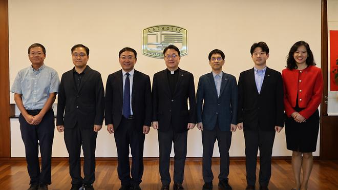 가톨릭대, 인천출입국·외국인청과 외국인 유학생 지원 방안 논의